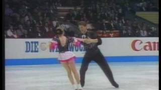 Kovarikova amp Novotny TCH  1993 World Figure Skating Championships Pairs Free Skate [upl. by Fawne]