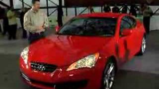 2009 Hyundai Genesis Coupe  2008 New York Auto Show  Edmundscom [upl. by Thurlow]