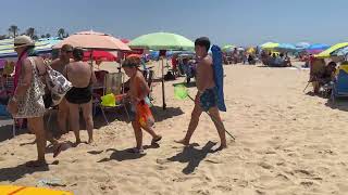 MUST SEE 😲  Barcelona Beach Spain  4K 2024 Walking Tour beach walk [upl. by Laith493]