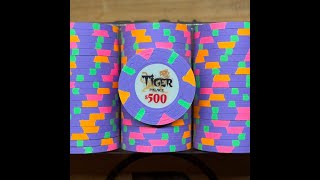 Paulson Poker Chips Tiger Palace Misc Chips [upl. by Notsob]