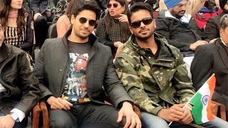 Mankirt Aulakh amp Sidharth Malhotra Live On Republic Day At Wagah Border BSF On 26 Janaury [upl. by Ocirne]