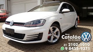 Novo Golf GTi 20 Tsi 2017  Nova Catalão [upl. by Azyl191]