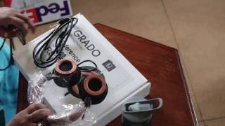 Vlog 21 Just arrived amp Unboxed  Grado RS1e Headphones [upl. by Eelrebmyk]