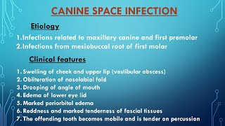 FASCIAL SPACE INFECTIONS PART 1 [upl. by Anelaj]