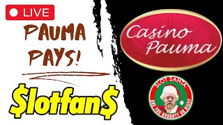 🔴 Slot Santa is LIVE with the SlotFans at Casino Pauma slotsanta casino livestream [upl. by Oirom482]