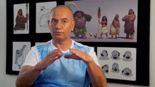 Moana Temuera Morrison quotChief Tuiquot Behind the Scenes Movie Interview  ScreenSlam [upl. by Dyolf]