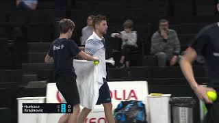 HIGHLIGHTS HURKACZ vs KRAJINOVIC [upl. by Ano]