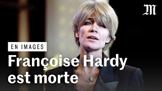 Françoise Hardy est morte  ses chansons cultes en images [upl. by Fleur92]