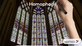 Monophony homophony polyphony [upl. by Rocco]