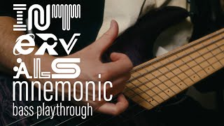 intervals  mnemonic bass playthrough  JacobUmansky [upl. by Vincelette886]