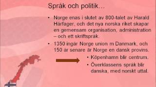 Kort om norsk språkhistoria [upl. by Specht]