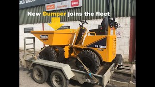 Thwaites 15t Dumper joins the fleet [upl. by Eikkin179]