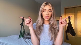 4K Seethrough lingerie tryon haul with Emilia transparenthaul tryonhaul2023 lingerie Vid023 [upl. by Novonod]