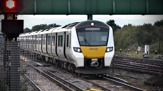 Trains at Gatwick Airport BML 161023 [upl. by Teilo]