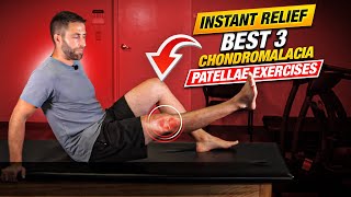 Instant Relief  Best 3 Chondromalacia Patellae Exercises [upl. by Trillby704]