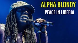 Alpha Blondy  Peace in Liberia Karaoke by Belkarastarcom [upl. by Leblanc884]