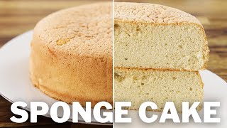 Vanilla Sponge Cake Recipe For Beginners [upl. by Cohn]