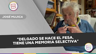 “Delgado se hace el fesa tiene una memoria selectiva”  José Mujica en M24 [upl. by Kathi]