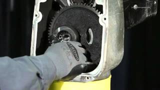 Ammann Rammer Service Video  AVS 684 Bellow change [upl. by Zap]