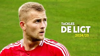 Matthijs de Ligt 2024 🔥 Best Tackles amp Goals [upl. by Allmon]