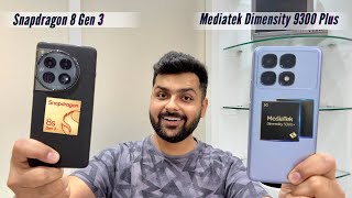 Snapdragon 8 Gen 3 vs Dimensity 9300 Speed Test  Best Flagship Processor [upl. by Gusti]