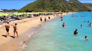 Carambola Beach Club vs Shipwreck Beach Bar in St Kitts [upl. by Remo]