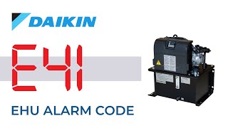 E41 Alarm Code on Daikin EcoRich Hydraulic Power Unit [upl. by Wolfgram]