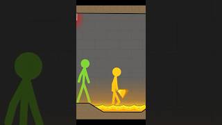 Watergirl and Fireboy  short 9 animation stickmananimation stickman [upl. by Alleunam580]