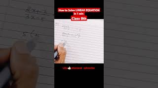 One Minute Linear Equations linearequations [upl. by Cheng426]