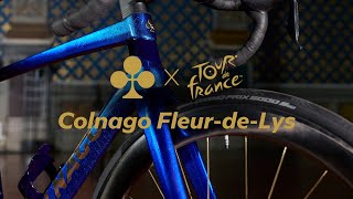 Colnago FleurdeLys  a limited edition bicycle for the 2024 Tour de France [upl. by Swann]