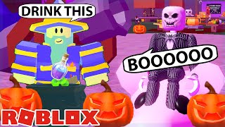 Roblox Wacky Wizards But Its VERY SPOOKY [upl. by Chlori446]