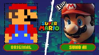 AI Remakes Super Mario Bros 8Bit Theme  Check Out These 2 Versions [upl. by Nevlin]