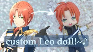 Making a Custom Nendoroid Doll 👑🎶Leo Tsukinaga  Ensemble Stars [upl. by Ereveniug]