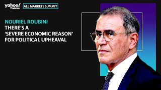 Nouriel Roubini There’s a ‘severe economic reason’ for political upheaval [upl. by Giffie609]