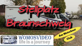 Wohnmobil Stellplatz Braunschweig am Motorboot Club [upl. by Boigie]