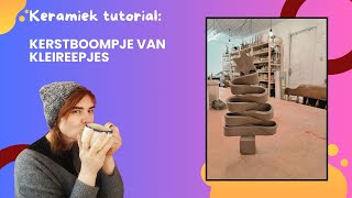 Keramiek tutorial Kerstboompje van kleireepjes [upl. by Ime556]