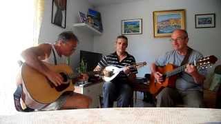 PIEMONTESINA BELLA  Mandoline et Guitares  Réalisé Casa Sergio à Menton [upl. by Rabka]