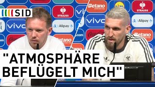 Nagelsmann hat quotgroßes Vertrauen in die Mannschaftquot  SID [upl. by Hseyaj]