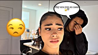 Having An Attitude With My BF PRANK he got sassy😱 [upl. by Doraj]