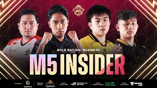 M5 Insider  ROLE RATING ROAMERS [upl. by Duong]