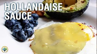 How To Hollandaise Sauce Easy Recipe [upl. by Ahsyekat]