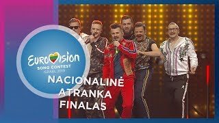 „Antikvariniai Kašpirovskio dantys“  „Mažulė“  Nacionalinė Eurovizijos atranka  Finalas [upl. by Attiuqahs396]