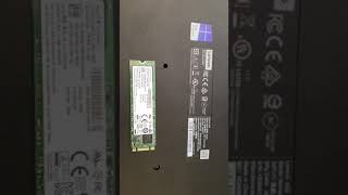 Lenovo N22 M2 SSD Install Part 1 [upl. by Eetnahs186]