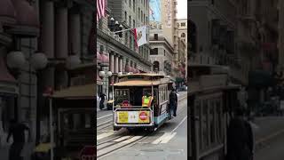 San Francisco Cable Car Tranvía [upl. by Enilasor]