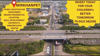 DTCP APPROVED amp RERA REGISTERED VASAVI DIAMOND VILLA PLOTS  MIRKHANPET HYDERABAD Ph 9121 582358 [upl. by Ahsenre]