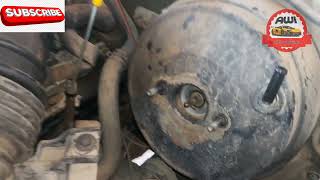 DIY How to diagnose hard brake Hydrovac replacement step by step [upl. by Ainsworth]