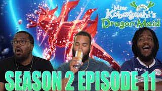 Tohrus Backstory Pt 2  Miss Kobayashis Dragon Maid Season 2 Episode 11 Reaction [upl. by Myrilla]