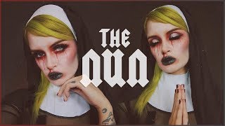 THE NUN HALLOWEEN MAKEUP TUTORIAL [upl. by Imelida]