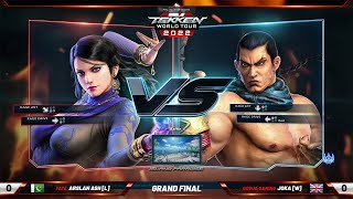 Arslan Ash L Zafina vs JoKa W FengHeihachi  2022 TWT Masters  VSFighting X Grand Finals [upl. by Atsejam621]