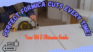 How to Cut Formica Countertops The Ultimate Guide to Perfect Cuts [upl. by Sproul]